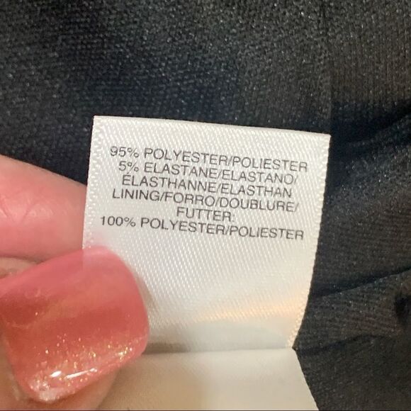 NEW Rachel Roy Midi Sheath Dress Black Sleeveless Contrast Stitching Sz M - Picture 15 of 16